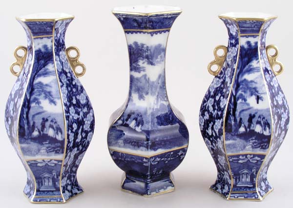 Garniture of Vases c1896
